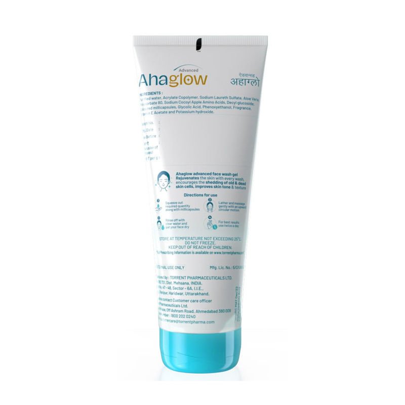 Ahaglow Advanced Face Wash Gel (100 g)